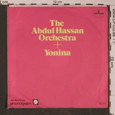 Abdul Hassan Orchestra + Yonina: Arabian Affair / Desert Dance, Mercury(6013 514), D, 1978 - 7inch - T5259 - 3,00 Euro