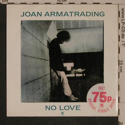 Armatrading,Joan: No Love / Dollars, Stoc, AM(AMS 8179), UK, 1981 - 7inch - T5468 - 4,00 Euro