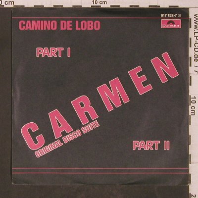 De Lobo,Camino: Carmen, Part 1&2, Polydor(817 152-7), D,  - 7inch - T5494 - 3,00 Euro