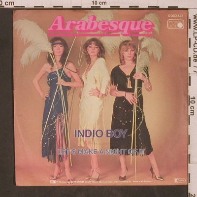 Arabesque: Indio Boy - ONLY Cover, Metronome(0030.437), D, 1981 - Cover - T5503 - 2,00 Euro