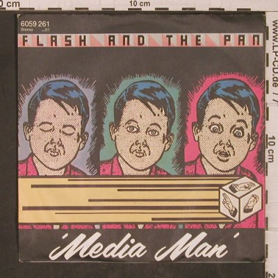 Flash And The Pan: Media Man, Mercury(6059 261), D, 1980 - 7inch - T5510 - 3,00 Euro