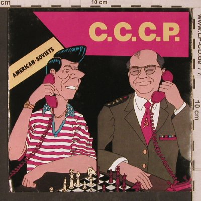 C.C.C.P.: American-Soviets, m-/vg+, Clockwork Records(01-5579), D, 1986 - 7inch - T5541 - 3,00 Euro