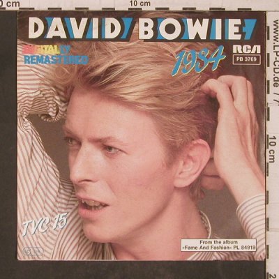 Bowie,David: 1984 / TVC 15, RCA(PB 3769), D, Ri,rem.,  - 7inch - T5551 - 18,00 Euro