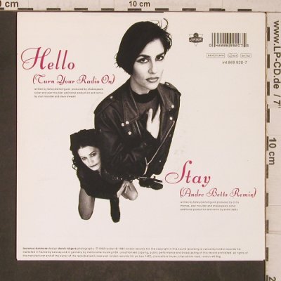 Shakespeare Sister: Hello(turn your radio on), London(INT 869 920-7), D, 1992 - 7inch - T5586 - 3,00 Euro