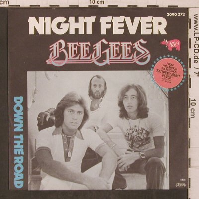 Bee Gees: Night Fever, RSO(2090 272), D, 1977 - 7inch - T5672 - 3,00 Euro