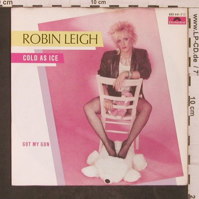 Leigh,Robin: Cold as Ice, Polydor(883 441-7), D, 1985 - 7inch - T5683 - 3,00 Euro