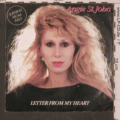 St.John,Angie: Letter from my Heart, Ariola(107-234-100), D, 1985 - 7inch - T5713 - 3,00 Euro