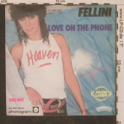 Fellini,Suzanne: Love on the Phone, Phonogram(6198 337), D, 1980 - 7inch - T5739 - 5,00 Euro