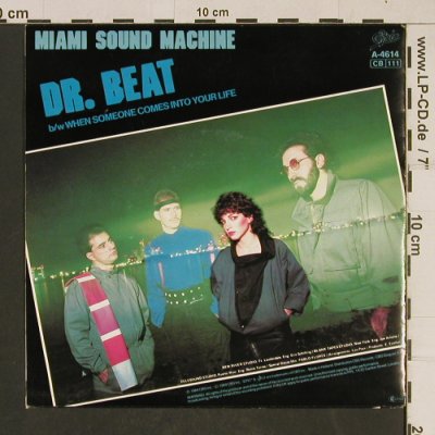 Miami Sound Machine: Dr.Beat, Epic(A-4614), NL, 1984 - 7inch - T608 - 2,00 Euro