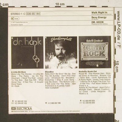 Dr.Hook: Walk Right In / Sexy Energy, Electrola(006-85144), D, 1977 - 7inch - T68 - 2,00 Euro