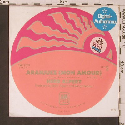 Alpert,Herb: Rise / Aranjuez(Mon Amour), m-/vg+, AM(AMS 7613), D, 1979 - 7inch - T5511 - 2,50 Euro