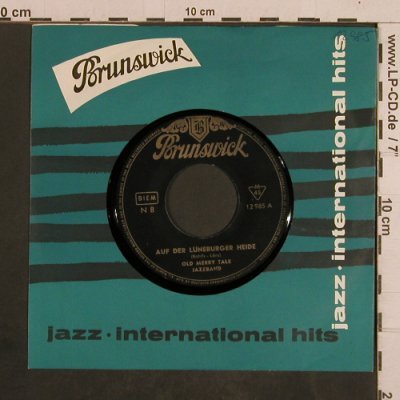 Old Merry Tale Jazzband: Auf der Lüneburger Heide, FLC, Brunswick(12 985), D,vg+/m-,  - 7inch - T4376 - 2,50 Euro