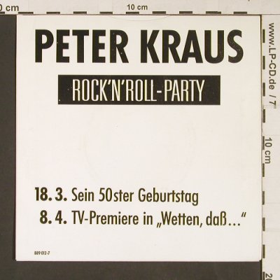 Kraus,Peter: R'n'R Party (50.Geburtstag), Polydor(), D Promo,  - 7inch - S9281 - 3,00 Euro