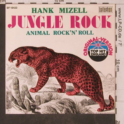 Mizell,Hank: Jungle Rock (1958), Bellaphon(BF 18423), D, 1976 - 7inch - T5610 - 4,00 Euro