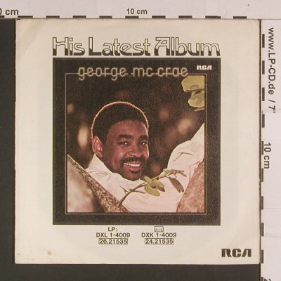 McCrae,George: It's been so long, RCA(26.11 285), D, 1973 - 7inch - S7797 - 2,00 Euro