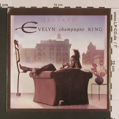King,Evelyn "champagne": Flirt / Flirt dub mix, Manhattan(20 2528 7), D, 1988 - 7inch - S7996 - 2,50 Euro