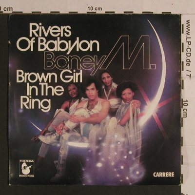Boney M.: Rivers Of Babylon/Brown Girl In The, Carrere/Hansa(49 359), F, 1978 - 7inch - S8318 - 3,00 Euro