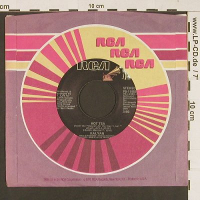 Kalyan: Hot Tea / Rock Dance, FLC, RCA(PB-11955), US, 1980 - 7inch - S8827 - 4,00 Euro