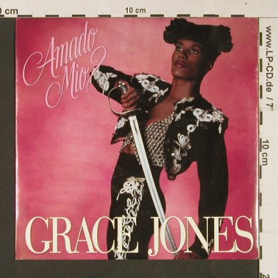 Jones,Grace: Amado Mio *2 (radio,LP vers.), Capitol(20 3787 7), D, 1990 - 7inch - S9041 - 3,00 Euro