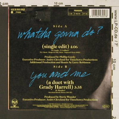 Collins,Tyler: Whatcha gonna do ? / You and me, RCA(PB 49305), D, 1990 - 7inch - S9179 - 2,50 Euro