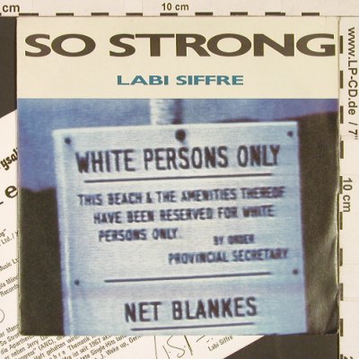 Siffre,Labi: So Strong, China(109 145), D, 1987 - 7inch - S9583 - 2,50 Euro