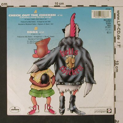Grandmaster Chicken & D.J.Duck: Check out the Chicken / Eggs, Mercury(876 086-7), D, m-/vg+, 1989 - 7inch - T1169 - 2,00 Euro