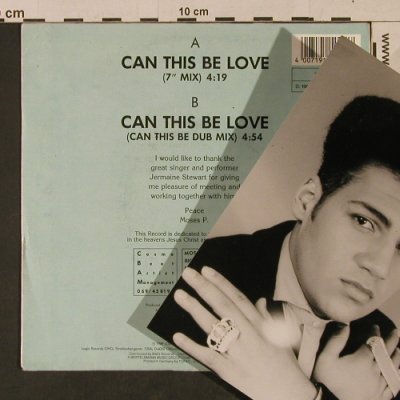 Moses P.: Can this be love, +Foto,+Facts, Logic(112 420), D, m-/vg+, 1989 - 7inch - T1172 - 5,00 Euro