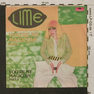 Lime: You're my Magician Part 1+2, Polydor(2040 327), D, 1981 - 7inch - T1498 - 3,00 Euro