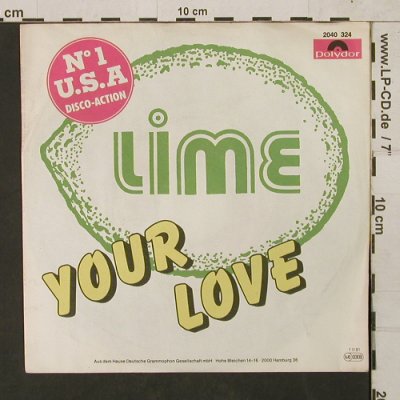 Lime: Your Love *2, Polydor(2040 324), D, 1981 - 7inch - T1499 - 2,50 Euro