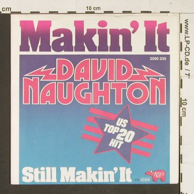 Naughton,David: Makin' It, RSO(2090335), D, 1978 - 7inch - T198 - 2,00 Euro