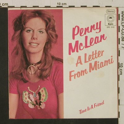 McLean,Penny: Letter From Miami/Time Is A Friend, Epic(EPC 2141), D, 1974 - 7inch - T2431 - 2,50 Euro