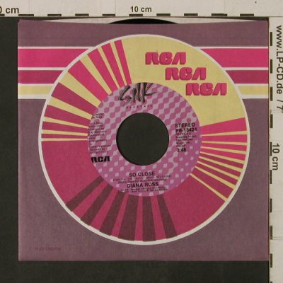 Ross,Diana: So Close / Fool For Your Love, FLC, Silk/RCA(PB-13424), US, 1982 - 7inch - T2566 - 4,00 Euro