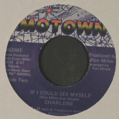 Charlene: It Ain't Easy Comin' Down, Motown(1621MF), US, LC, 1982 - 7inch - T2572 - 2,00 Euro