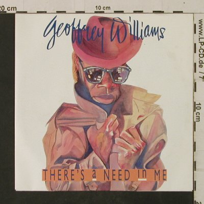 Williams,Geoffrey: There's A Need In Me / Shadows, Polydor(887 313-7), D, 1988 - 7inch - T2618 - 1,50 Euro