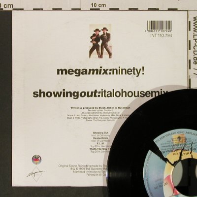 Mel & Kim: Megamix:Ninety!/Showingout:ItaloHM, Blow Up(INT 110.794), D, vg+/m-, 1990 - 7inch - T3262 - 2,00 Euro