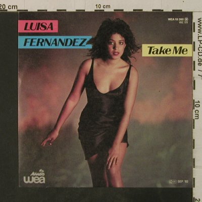 Fernandez,Luisa: Take Me*2, WEA/Mambo(19 260), D, 1982 - 7inch - T3601 - 2,00 Euro