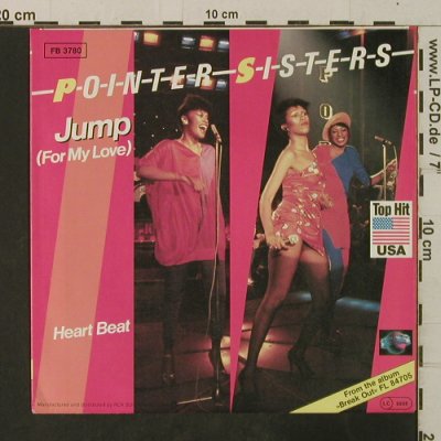 Pointer Sisters: Jump(For My Love) / Heart Beat, Planet(FB 3780), D, 1982 - 7inch - T3654 - 3,00 Euro