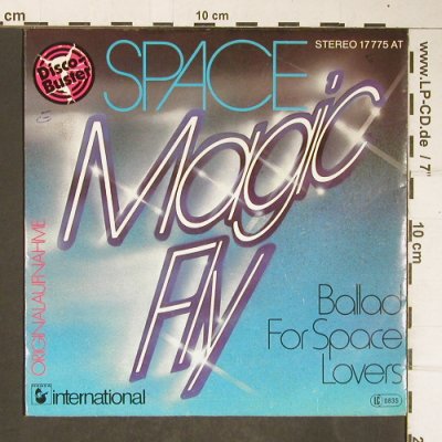 Space: Magic Fly / Ballad for Space Lovers, Hansa(17 775 AT), D, 1977 - 7inch - T4187 - 2,50 Euro