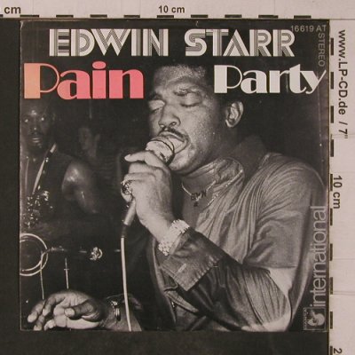 Starr,Edwin: Pain / Party, Hansa(16 619 AT), D, 1975 - 7inch - T4763 - 4,00 Euro