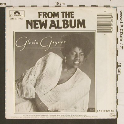 Gaynor,Gloria: America / Mack-Side, vg+/m-, Polydor(815 374-7), D, 1982 - 7inch - T509 - 2,00 Euro