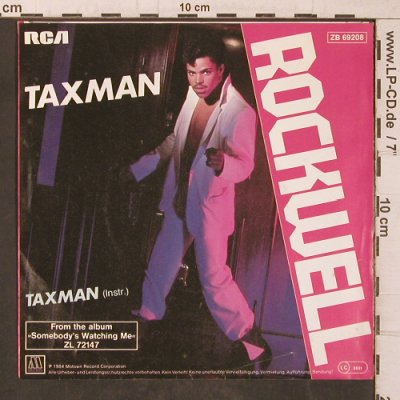 Rockwell: Taxman, RCA(ZB 69208), D, 1984 - 7inch - T5651 - 5,00 Euro