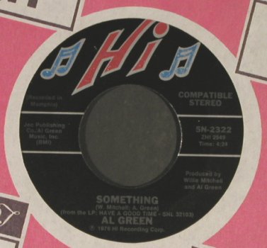 Green,Al: I Tried to Tell Myself, FLC, Hi(5N-2322), US, 1976 - 7inch - T966 - 4,00 Euro
