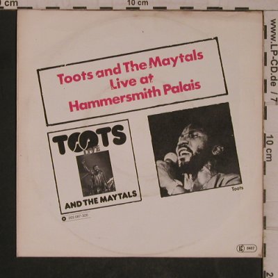 Toots & the Maytals: I Can See Clearly Now / Dilly Dally, Island(102 964-100), D, 1981 - 7inch - T5483 - 7,50 Euro