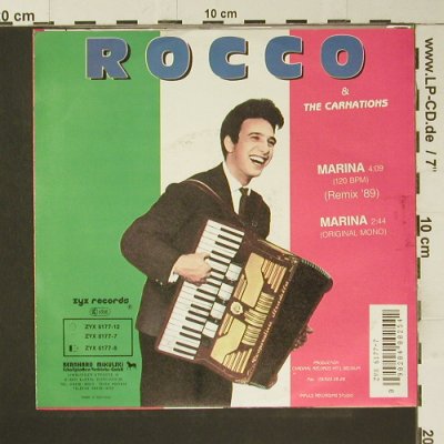 Granata,Rocco: Marina, vg+/vg+, ZYX(6177-7), D, 1989 - 7inch - S7378 - 1,50 Euro