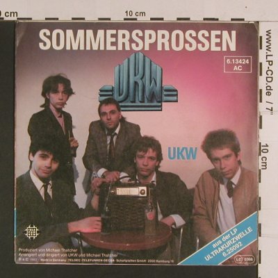 UKW: Sommersprossen / UKW, Telefunken(6.13424 AC), D, 1982 - 7inch - S8095 - 2,50 Euro