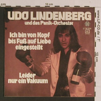 Lindenberg,Udo: Ich bin von Kopf bis Fuß a.Liebe.., Telefunken(U 56 356), D, 1974 - 7inch - S8102 - 12,50 Euro