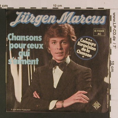 Marcus,Jürgen: Chansons pour ceux qui s'aiment, Telefunken(6.11849), D, 1976 - 7inch - S8153 - 3,00 Euro