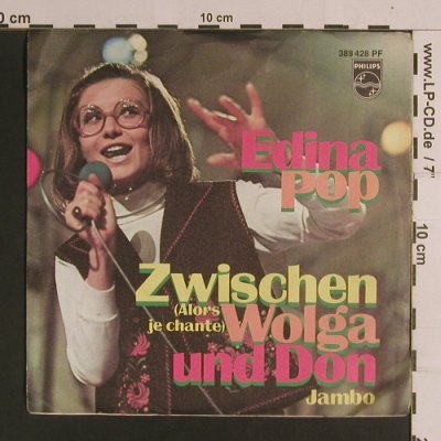 Pop,Edina: Zwischen Wolga und Don / Jambo, Philips(388 428 PF), D,vg+/m-,  - 7inch - S8297 - 2,50 Euro