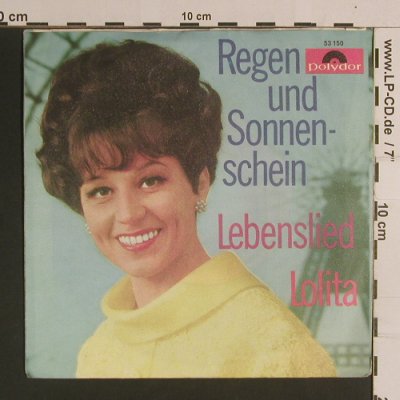 Lolita: Regen und Sonnenschein, Polydor(53 150), D, 1969 - 7inch - S8314 - 3,00 Euro