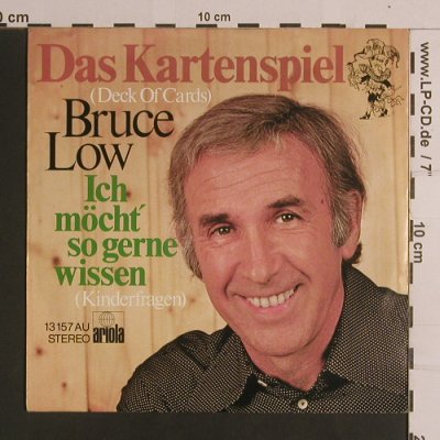 Low,Bruce: Das Kartenspiel, Ariola(13 157 AU), D,  - 7inch - S8346 - 2,00 Euro